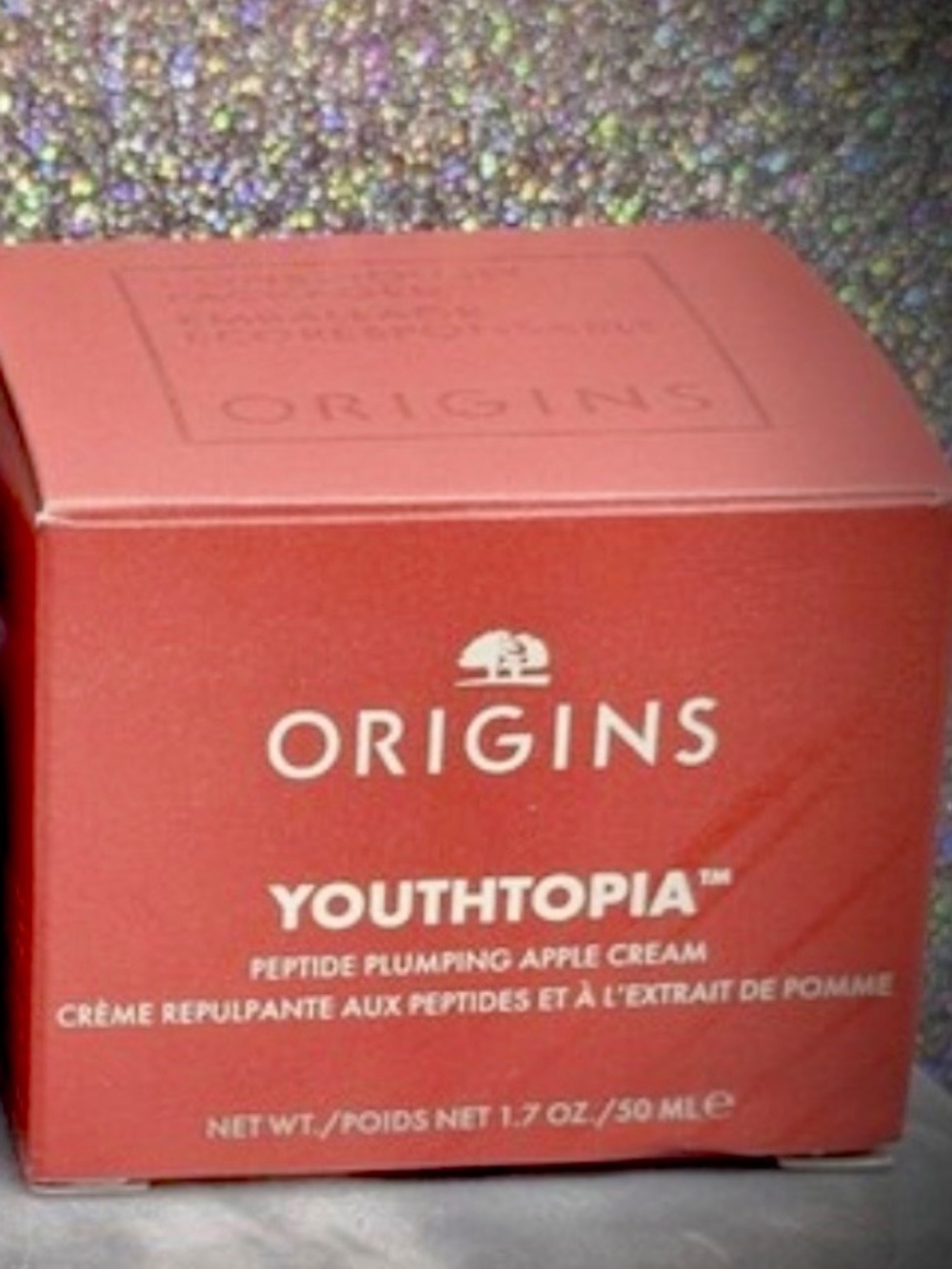 New Origins Youthtopia Plumping Face Moisturizer Apple with Peptides 1.7 Fl. Oz.